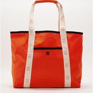 Sweaty Betty London Cotton Canvas Beach Bag Tote